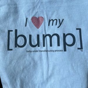 EUC bump I Love my Bump Maternity T-Shirt • S/M